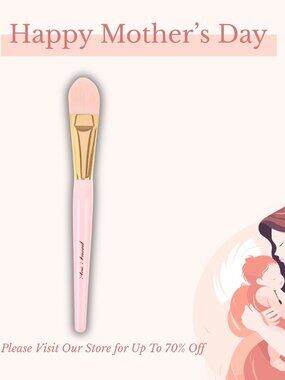 Too Faced Pink & Gold Foundation/Concealer Brush